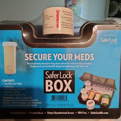 Medication Safer Lock Box