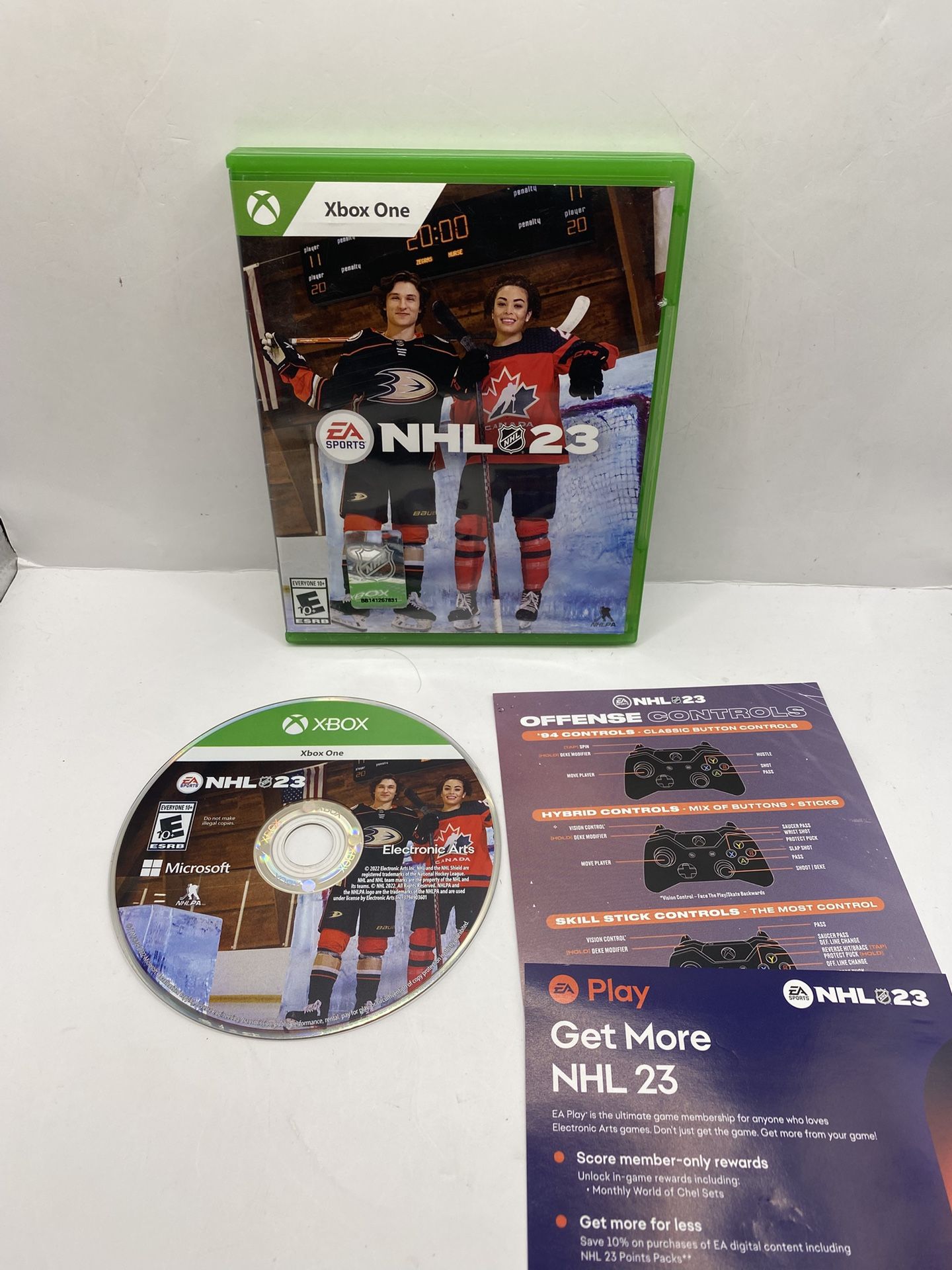 NHL 23 (Microsoft Xbox One, 2022) Complete | CIB | Tested Hockey