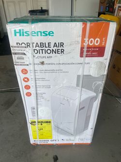 Hisense Portable Air Conditioner 300 Sq Ft