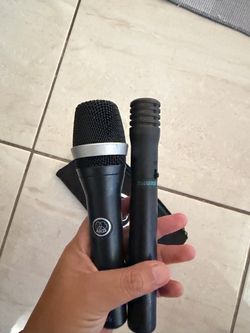 AKG & Shure Professional Microphones – 2 Pack