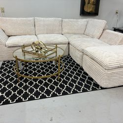 Ashley Cloud Sectional $1150 – Modular / Fits in SUV / New