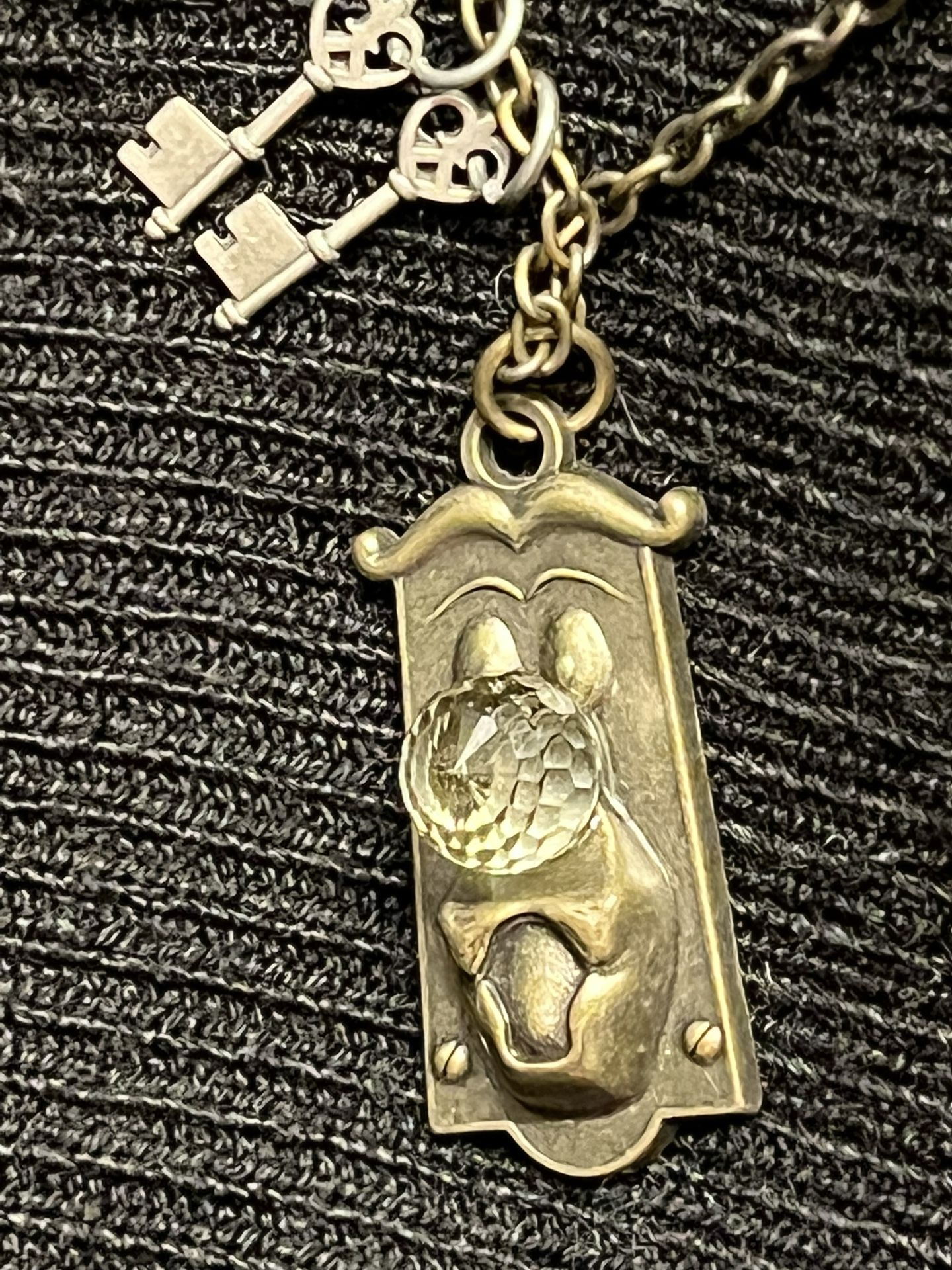 Disney’s Alice In Wonderland Doorknob Necklace