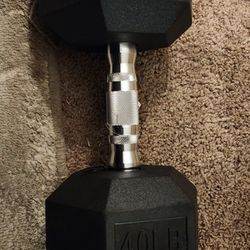 Rubber Dumbbell
