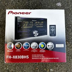 Pioneer FH-X830BHS Double Din CD Receiver