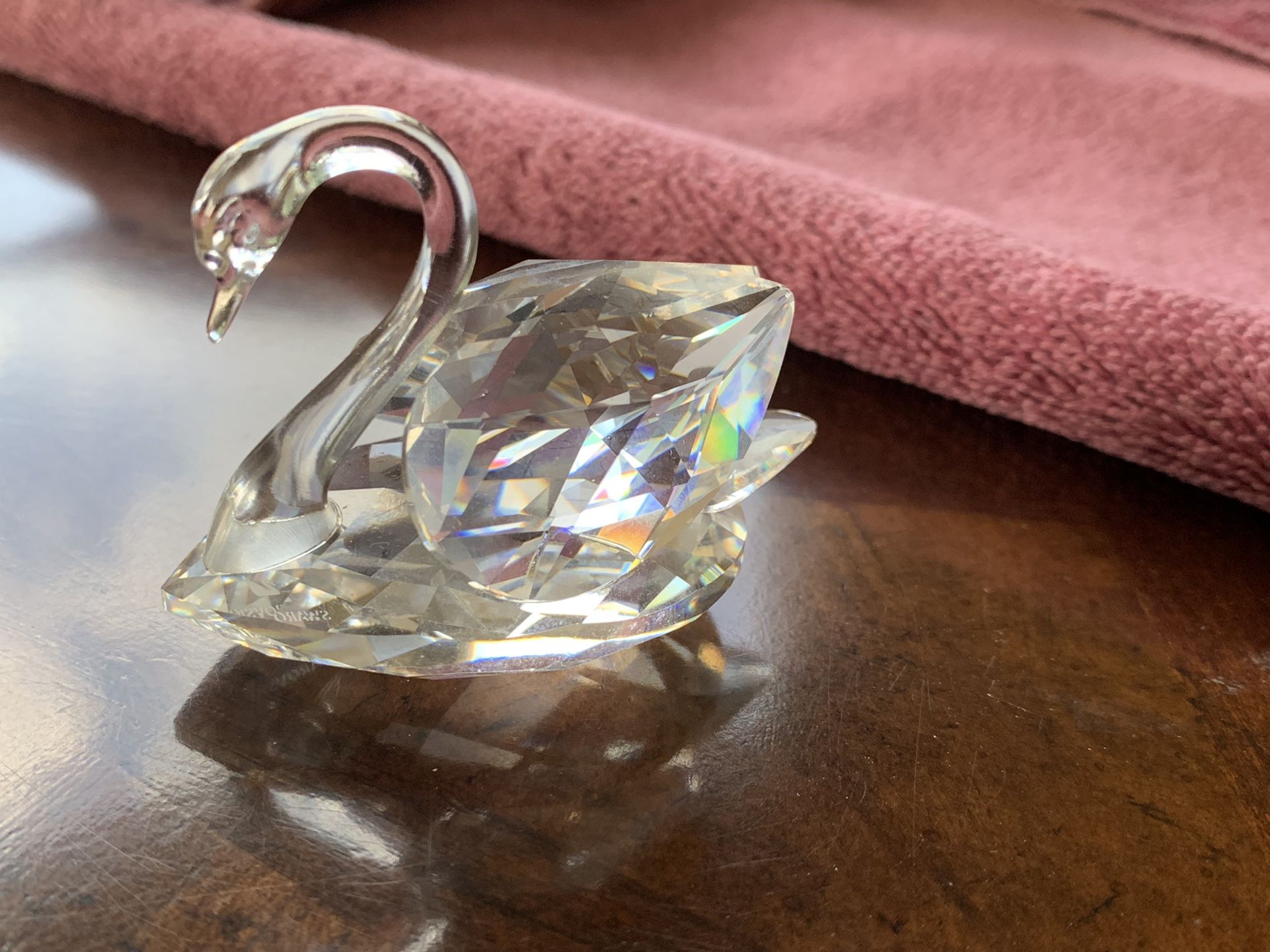 Swarovski Crystal Swan