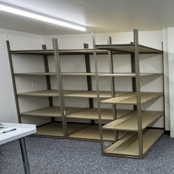 Storage Bin Warehouse Shelving 48 in W x 30 in D Boltless Racks