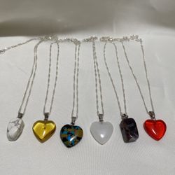 Assorted Chape Necklace And Pendant.