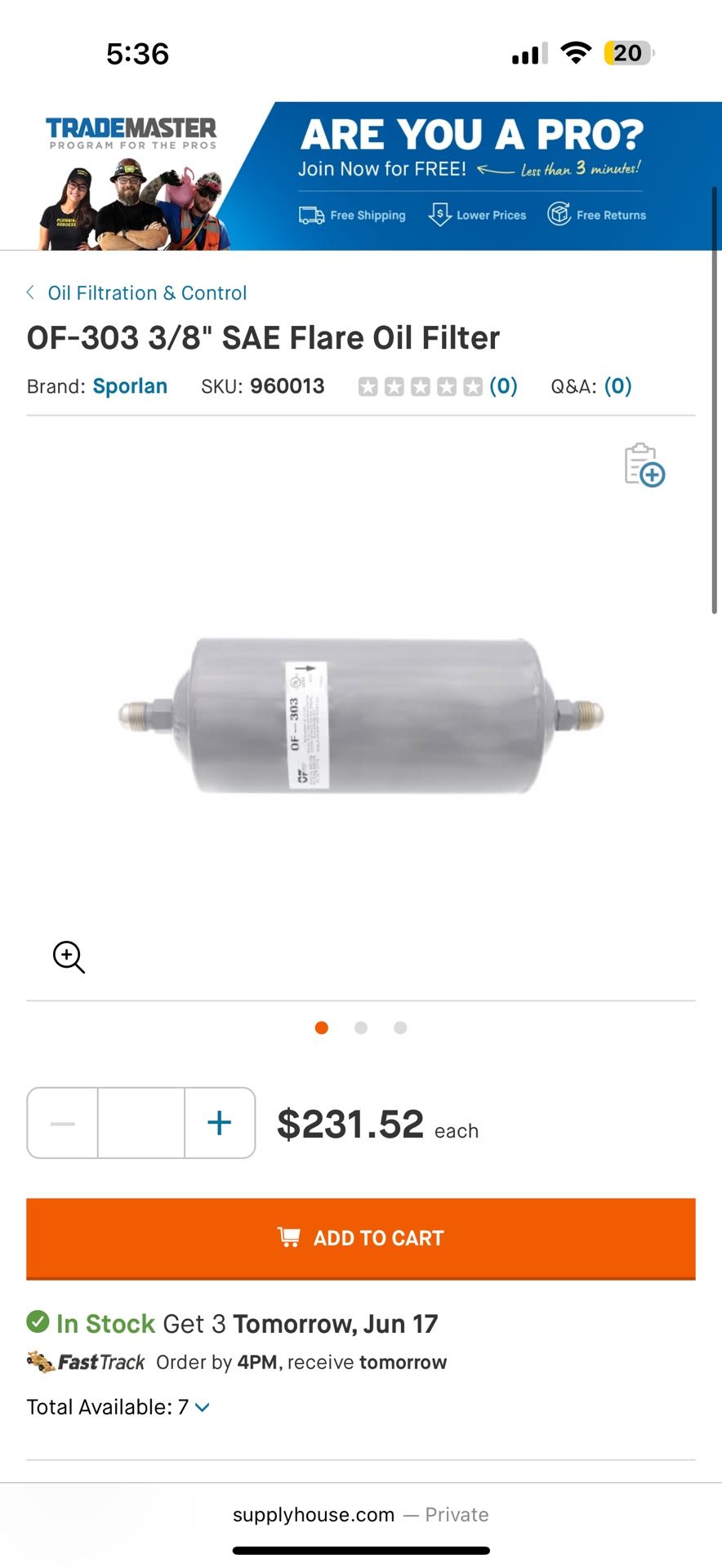 OF Filter