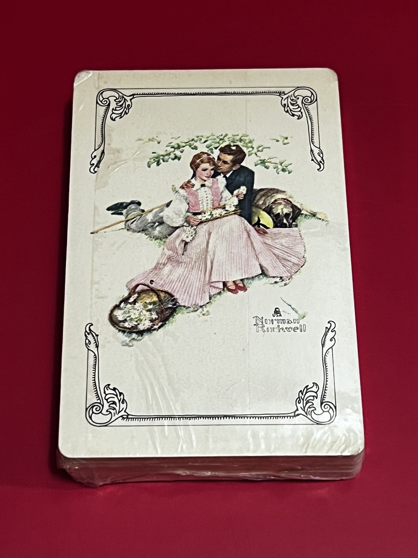 Vintage Norman Rockwell Playing Cards Sealed