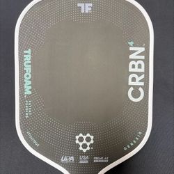 New CRBN Trufoam Genesis 4 Aerocurve Hybrid Pickleball Paddle w/ Cover