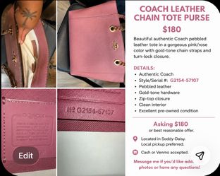 Coach purse