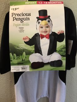 Baby precious penguin costume