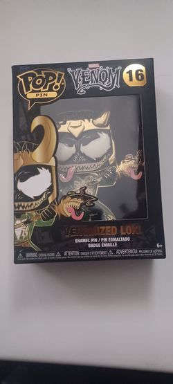Venomized Loki Enamel Pin