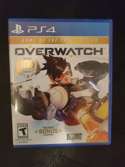PS4 Overwatch