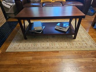 Craftsman style coffee table
