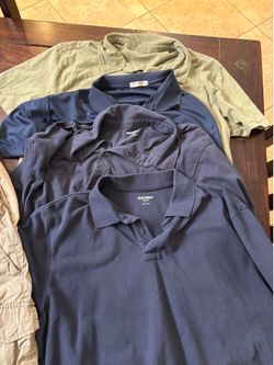 School uniform kit for teen boy - 2 shorts 4 polo shirts