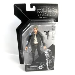 Star Wars Black Series Han Solo 6” Figure 2015 Sealed Damaged Box