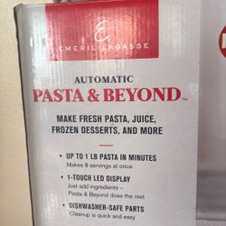 Emeril Lagasse Pasta & Beyond, Automatic Pasta and Noodle Maker with Slow Juicer