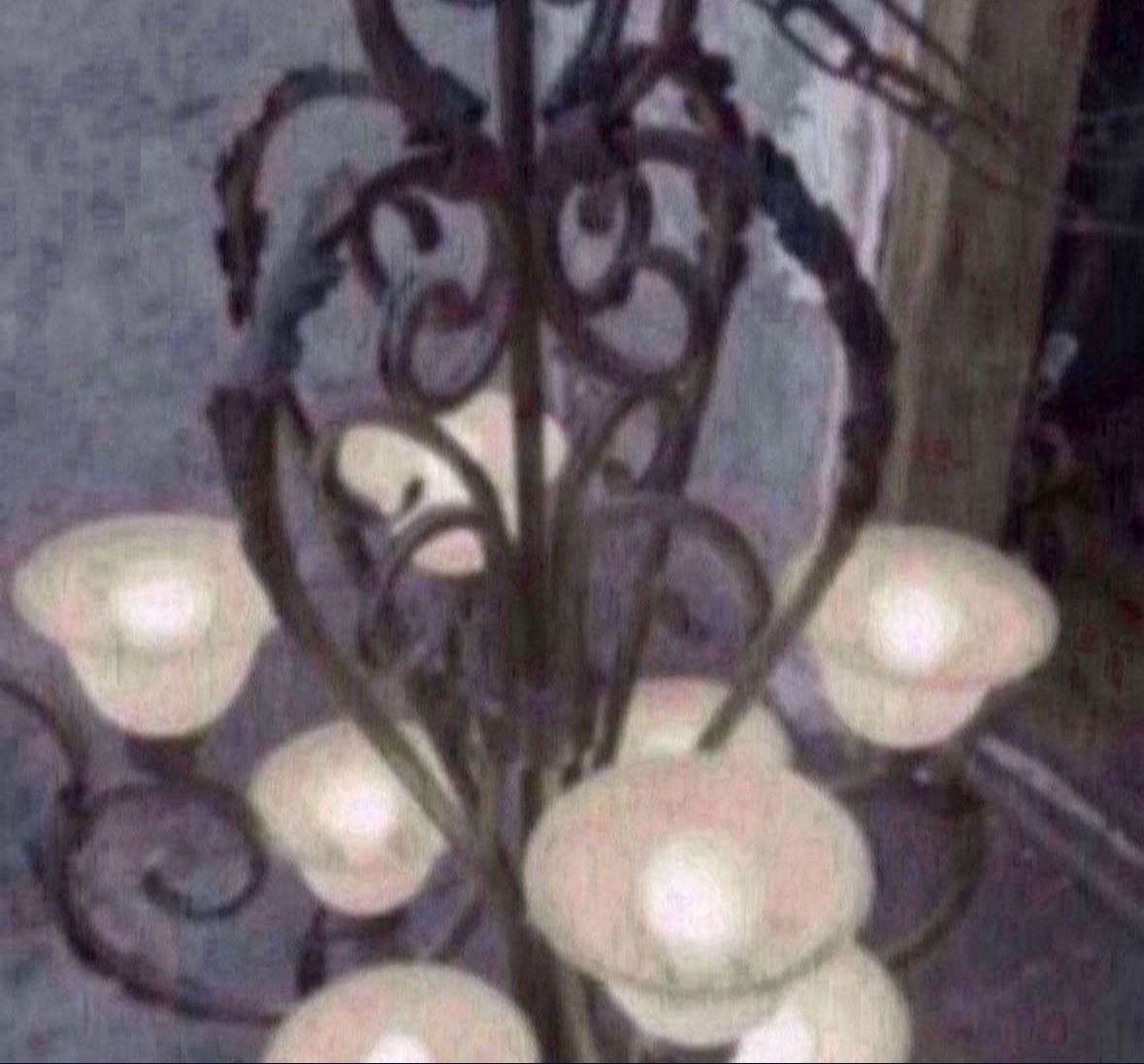 Solid Copper Antique Chandelier