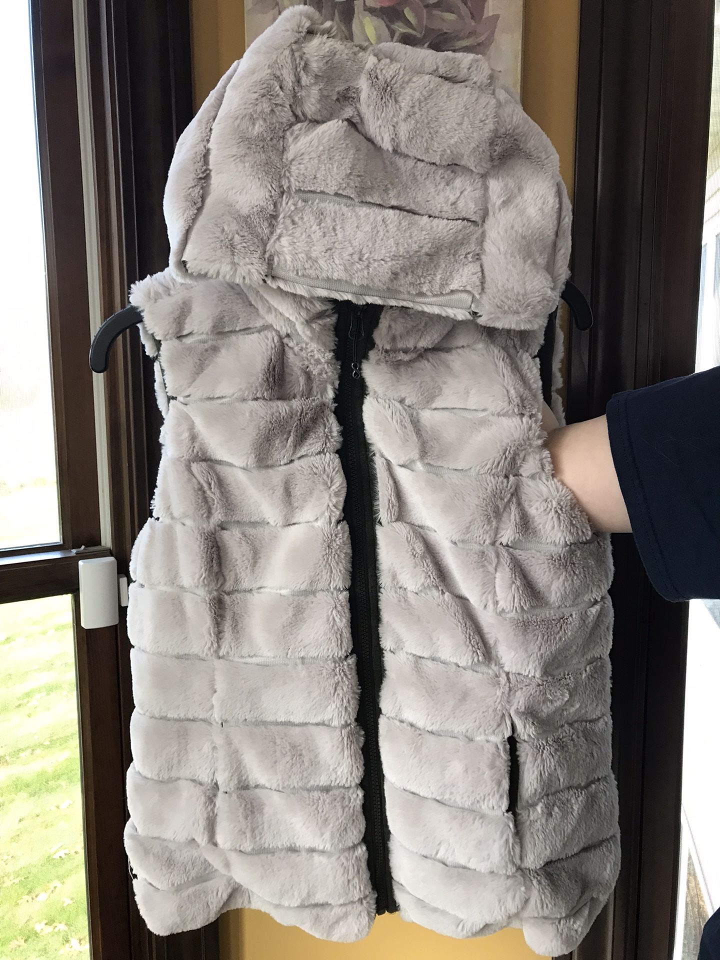 Reversible Faux Fur Vest