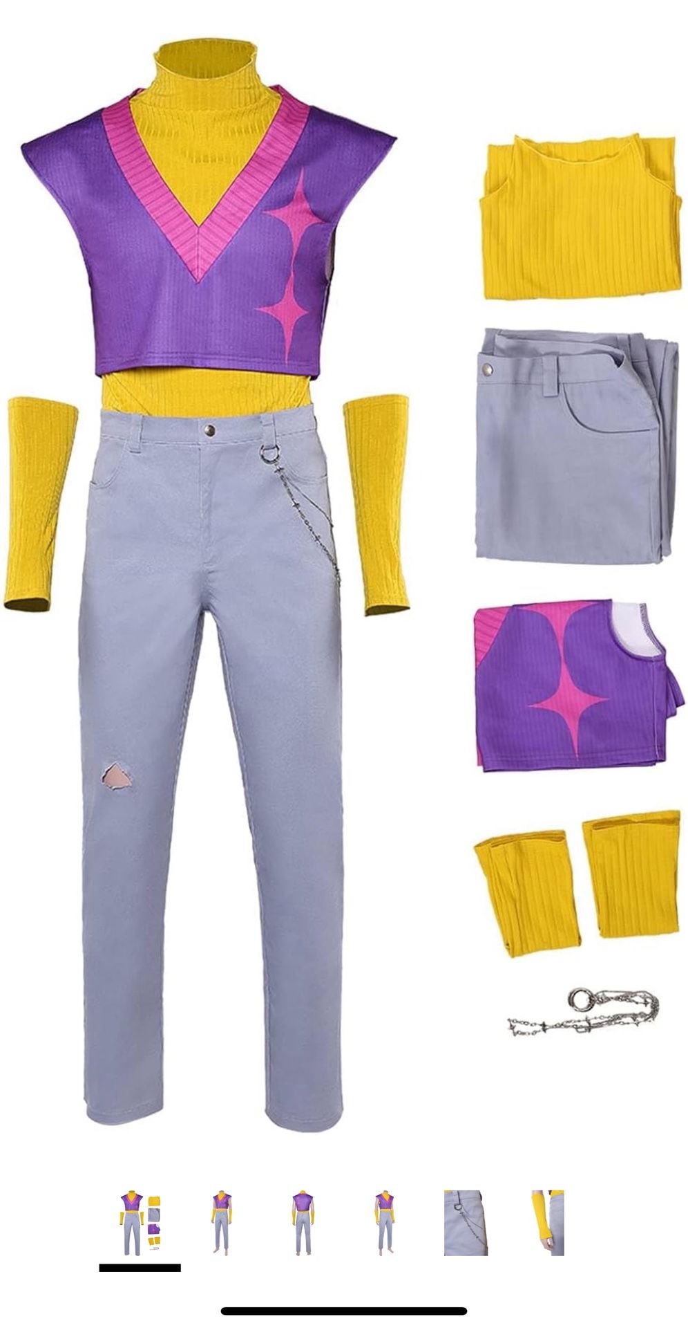 Mistery Saga Boys Costume