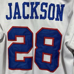 Bo Jackson Memphis chicks men’s size large white jersey