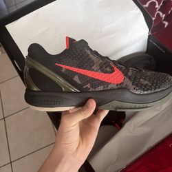 Kobe 6 Italian Camo Size 10.5
