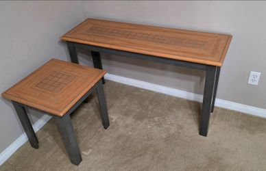 Sofa table & End table