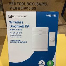 Utilitech Wireless Doorbell Kit 