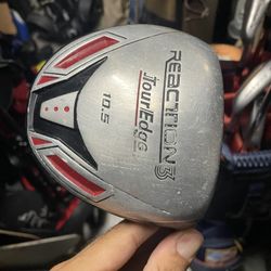 Tour edge reaction 3 golf driver 10.5 deg in right hand  Graphite shaft  