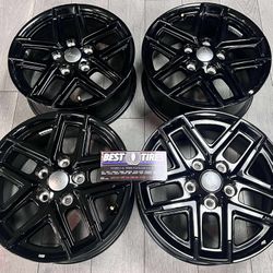 17” Inch Jeep Wrangler Wheels 17x7.5J 5x127mm et offset 44.45mm OEM Factory (SENSORS INCLUDED!)  Price: $999 Price with Tires: $1499  WHEELS, TIRES PA