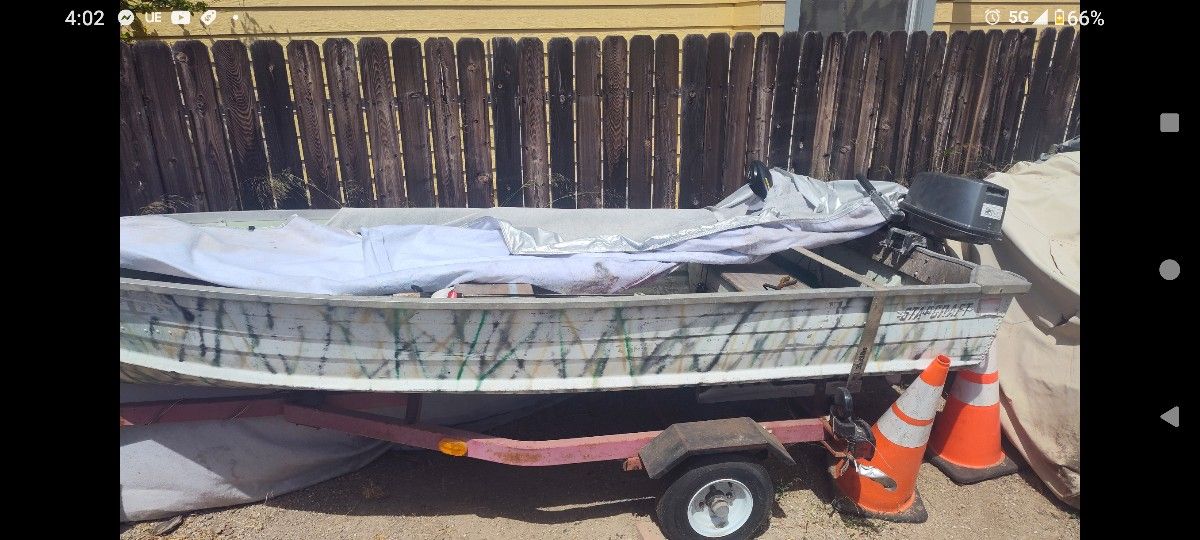 10 Ft Aluminum Fishing Boat