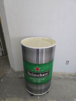 Rolling barrel cooler