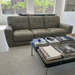 Leather Sofa - Like New