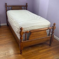 Twin Bed With Mattress