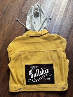 Mustard Crop Jean Jacket