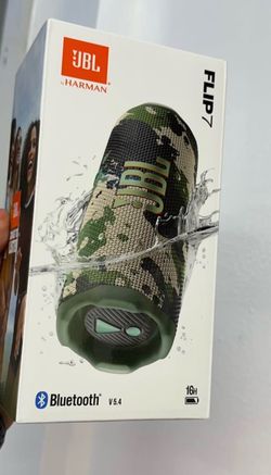 JBL FLIP7 Camo Green speaker
