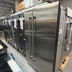 JennAir NOIR 30” Refrigerator + 18” Freezer – Panel Ready – Premium Luxury Set!