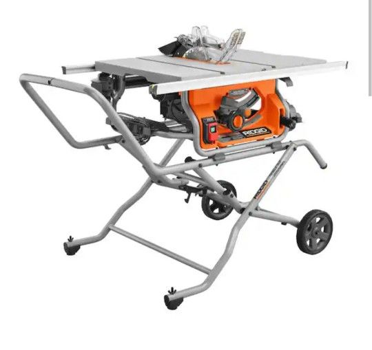 Ridgid Table Saw. 15 Amp. 10"