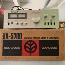 Kenwood Stereo Integrated Amplifier 