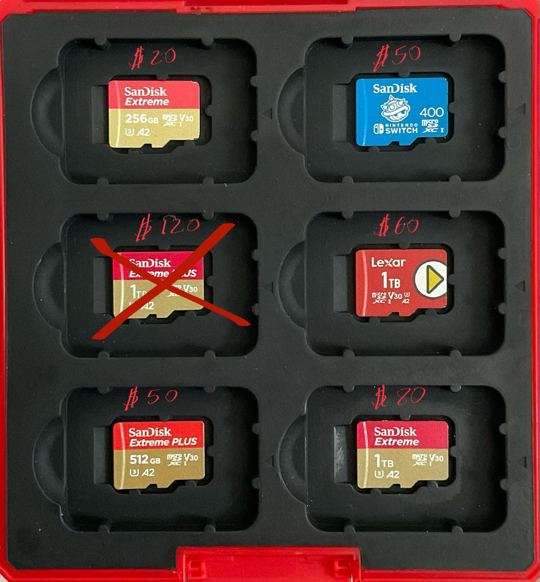 Microsd Cards For Asus Rog Ally, Steam Deck, Nintendo Switch, Lenovo Legion Go, Dji Drones And More