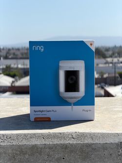 Ring Spotlight Camera Plus | Plug In