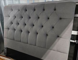 Tufted bed frame
