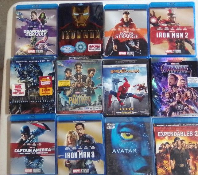 Blue Ray Movies 2828