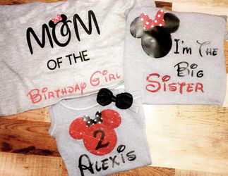 Disney shirt set
