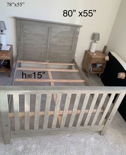 Wooden Bed