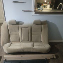 Back Seat And Accessories