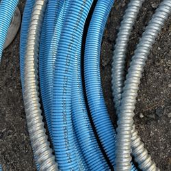 3/4” Electrical Conduit Blue 1/2” Metal Conduit