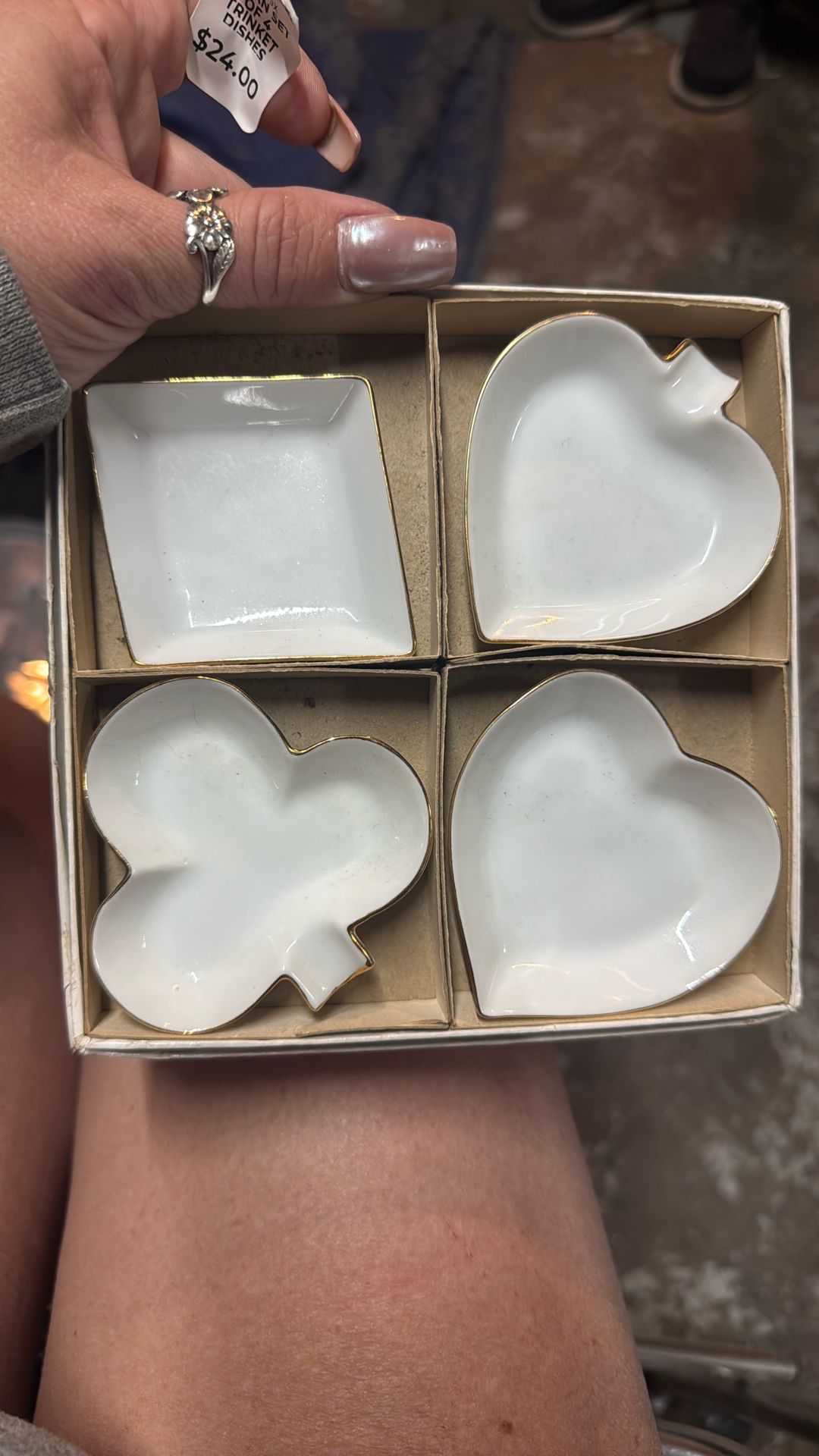 Japan Set Of 4 Trinket Dishes