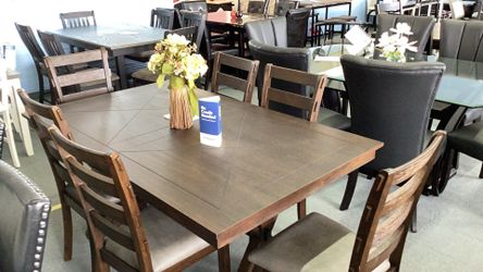 7 Pcs Dining Set